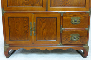 Vintage Korean Cabinet (41" x 24" x 50")