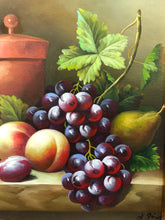 Load image into Gallery viewer, Still Life Oil on Canvas Signed on the Bottom
