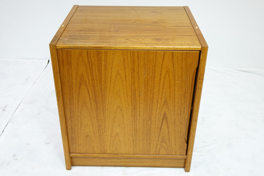 Small Danish Mid-Century Cabinet With A Shelf (24.5