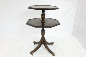 2 Tier Small Table (25" x 25" x 38")