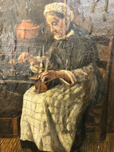 Load image into Gallery viewer, European 18th Century Original Oil Painting Signed on the Bottom
