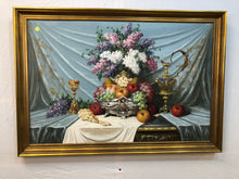 Load image into Gallery viewer, Still Life, Original Oil on Canvas, Signed on the Bottom
