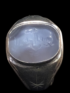 Kufi Clear Stone Ring Size 8.75
