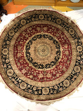 Load image into Gallery viewer, Silk Sino Persian Round Rug
