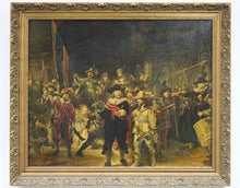 Load image into Gallery viewer, The Night Watch by Rembrandt Print of Original Oil Painting on Canvas
