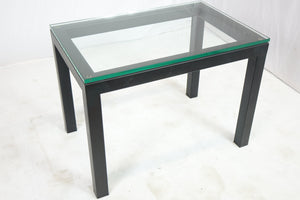 Small Glass Table (30" x 20" x 22")