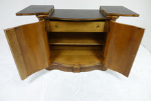 Load image into Gallery viewer, Compact Serving Table / Bar With Expanded Top And A Hidden Drawer (38&quot; x 18&quot; x 3
