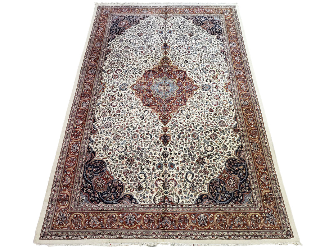 Large Indo Persian Tabrize Rug - 18'-6