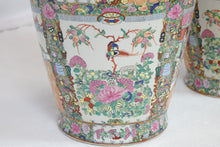 Load image into Gallery viewer, A Pair Of Large Famille Of Rose Chinese Vase (1&#39;1&quot; x 1&#39;1&quot; x 3&#39;1&quot;)
