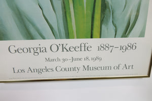 Yellow Floral by Georgia O'Keeffe, Print of Original Oil Painting on Canvas