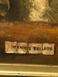 Portrait of the Doge Leonardo Loredano Oil on Canvas Signed on the Bottom