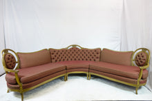 Load image into Gallery viewer, Beautiful Large Antique French Sectional (127&quot; x 65.5&quot; x 36&quot;)
