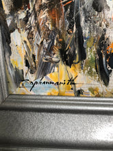 Load image into Gallery viewer, The Tiger Abstract Oil on Canvas Signed on the Bottom
