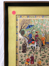 Load image into Gallery viewer, Indo-Persian Mughal Print on Silk
