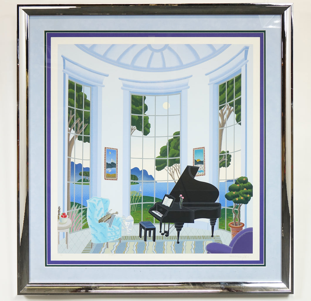 The Musician's Home Screen Print Signed