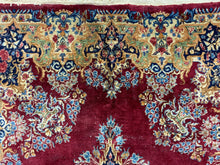Load image into Gallery viewer, Vintage Persian Kerman- 8&#39;-3&quot; x 4&#39;-1&quot;
