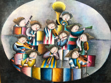 Load image into Gallery viewer, The Musicians French Style Oil on Canvas
