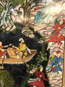Large Mughal Original Painting