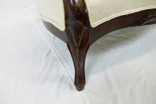 Load image into Gallery viewer, Victorian upholstered Sofa (54&quot; x 29&quot; x 32.75&quot;)
