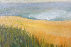 The Beach Large Oil on Canvas by Kate 1975