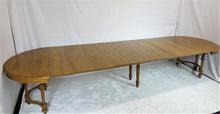 Load image into Gallery viewer, Vintage Expandable Oak Dining-Room Table Up To 14&quot; Long(47&quot; x 47&quot; x 30&quot;)
