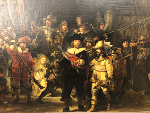 Rembrandt Night Watch Print on Canvas