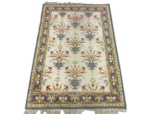 Load image into Gallery viewer, Hand-made Indian Modern Rug - 7&#39; x 4&#39;-8&quot;
