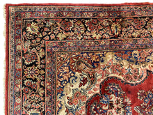 Load image into Gallery viewer, Vintage Persian Sarouk Rug - 12&#39; x 9&#39;
