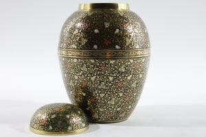 A Pair of Beautiful Decorative Brass Urns