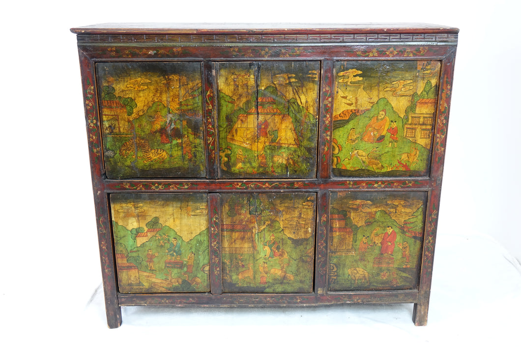 Beautiful Antique Side Cabinet From Far East (46