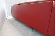 Load image into Gallery viewer, Beautiful Modern Vinyl Sofa(83&quot; x 35&quot; x 31&quot;)
