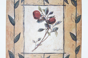Modern Botanical Print, Signed