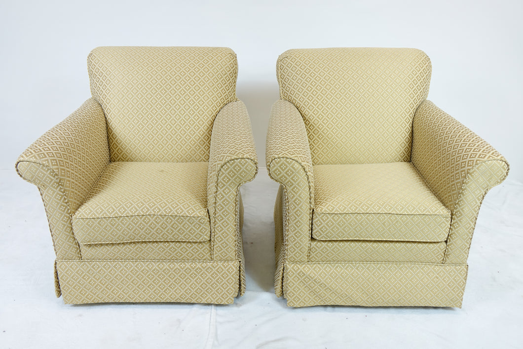 2 Very Comfortable Upholstered Chairs  (32