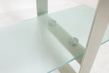 Load image into Gallery viewer, Glass Side Table (55&quot; x 14&quot; x 30&quot;)
